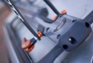 Kuat Trio takmontert sykkelholder med gaffelfeste (Gun Grey / Orange) thumbnail