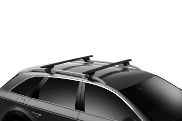 Thule Wingbar EVO takstativ til biler med høye rails. BLACK EDITION!