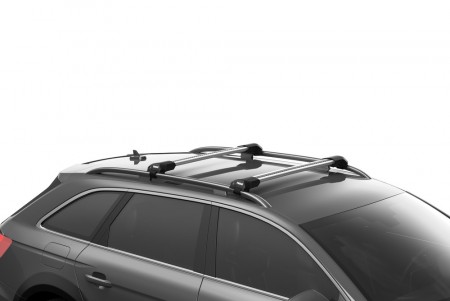 Thule evo edge raised rails takstativ til biler med høye rails